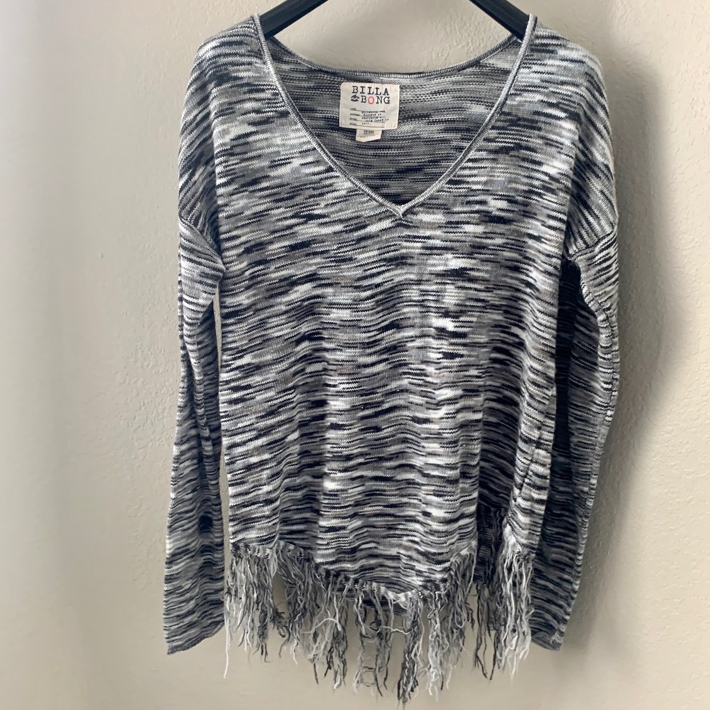Billabong Sweater with Fringe
